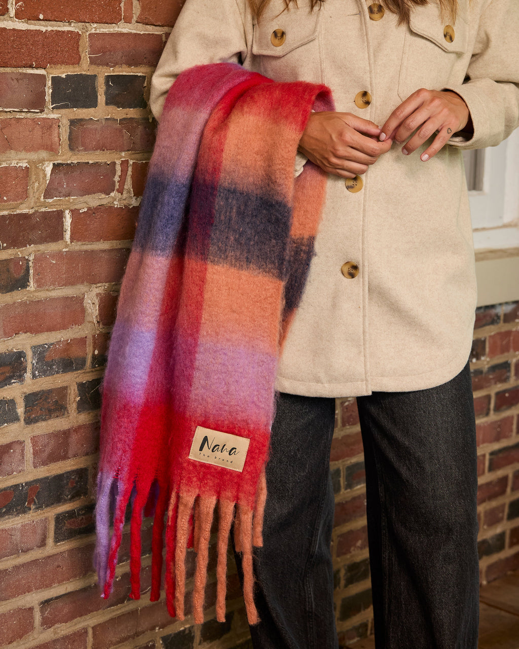 GENEVE - FOULARD, LILAS MULTI