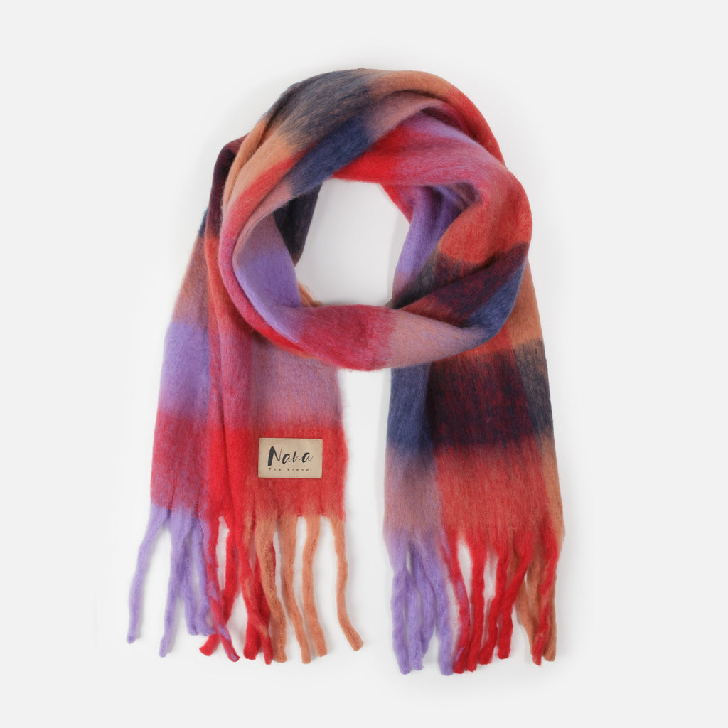 GENEVE - FOULARD, LILAS MULTI
