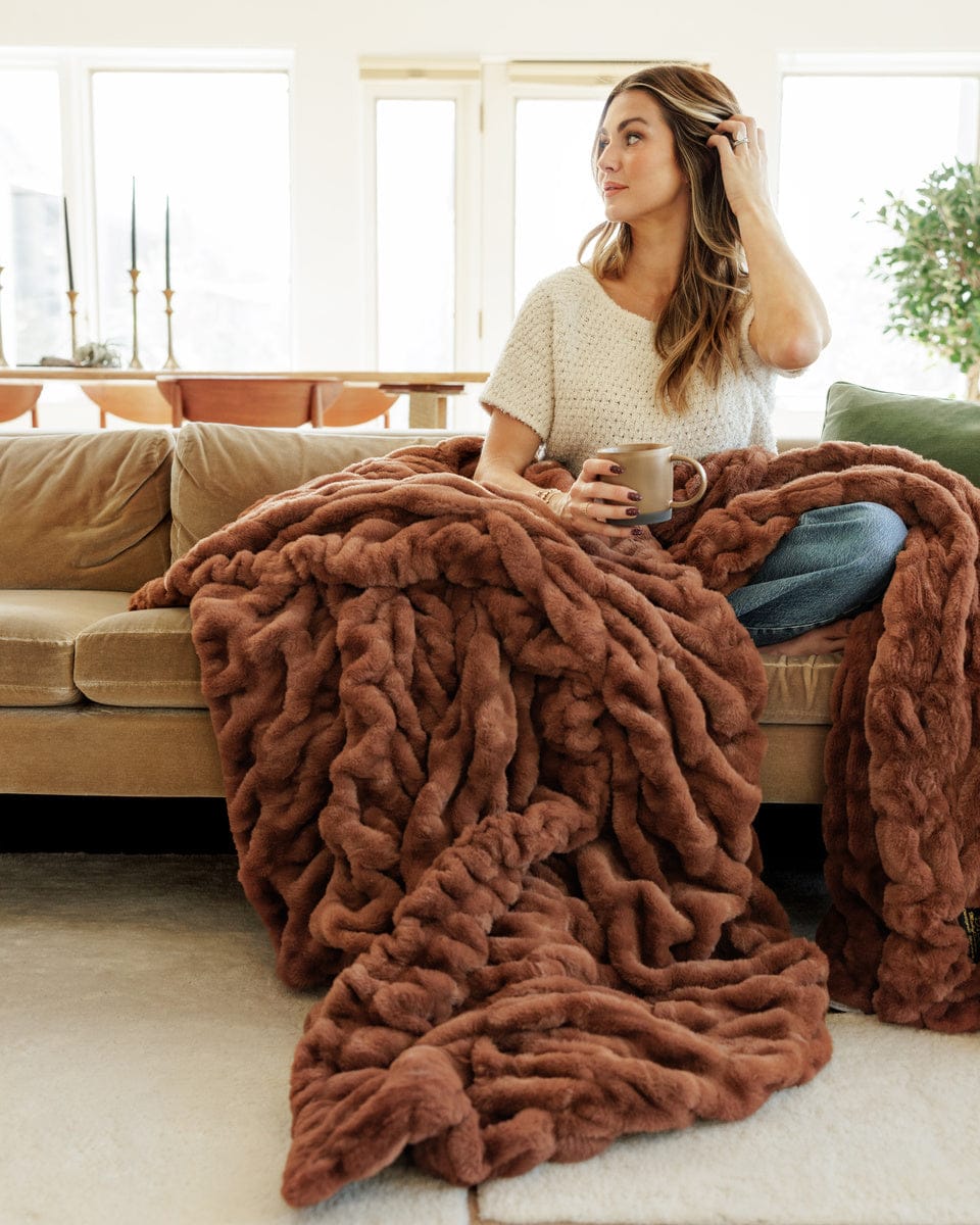 Hugs Gingerbread Blanket